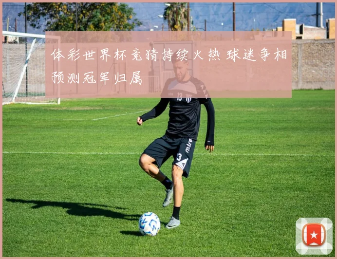 体彩世界杯竞猜持续火热 球迷争相预测冠军归属